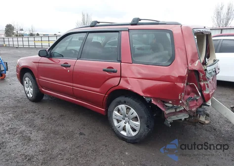 2008 Subaru Forester 2.5X из США, поврежденный, VIN JF1SG63678H709776